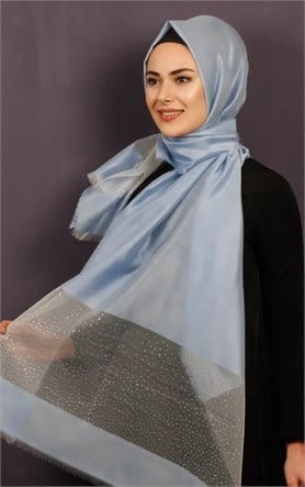 Taşlı Tül Şal 1067-8