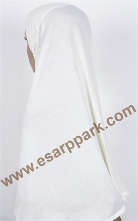 Tesettürlü Bone 2531-13 Beyaz