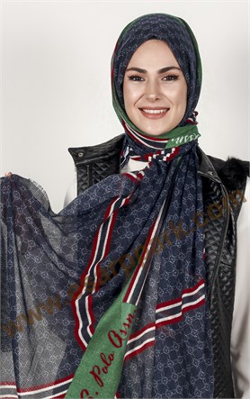 Fileli Coton Şal 146-1