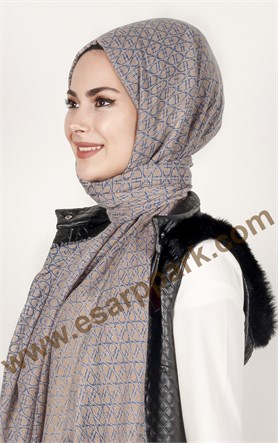 Fileli Coton Şal 146-7