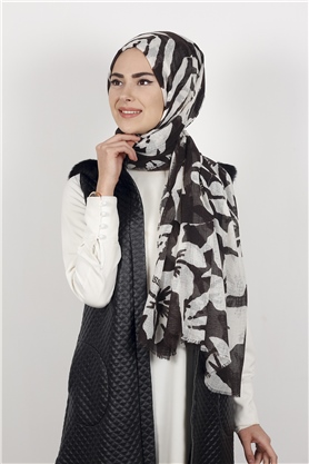 Fileli Coton Şal 150-3