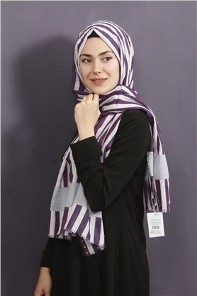 Fileli Coton Şal 1218-1