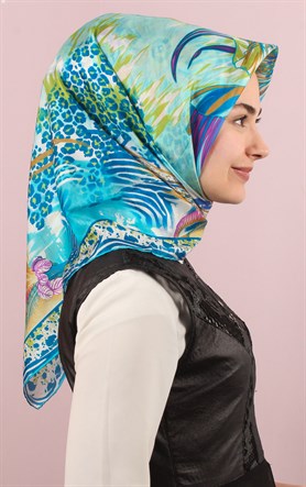 Ugoza Vual İpek Eşarp 5288-10