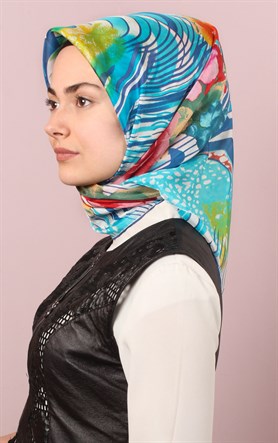 Ugoza Vual İpek Eşarp 5288-14