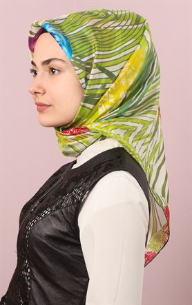 Ugoza Vual İpek Eşarp 5288-15