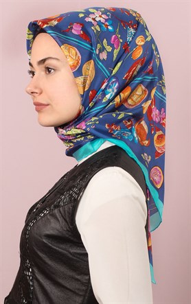 Ugoza Vual İpek Eşarp 5288-16