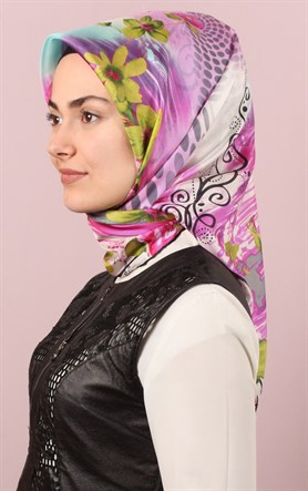 Ugoza Vual İpek Eşarp 5288-18