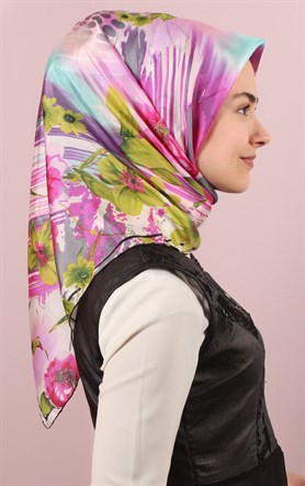 Ugoza Vual İpek Eşarp 5288-18