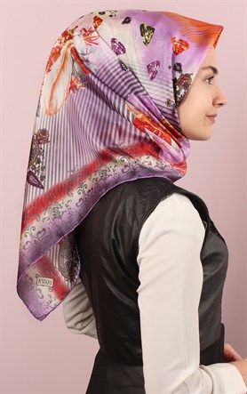 Ugoza Vual İpek Eşarp 5288-2