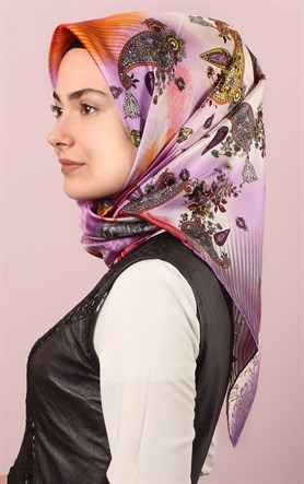 Ugoza Vual İpek Eşarp 5288-2