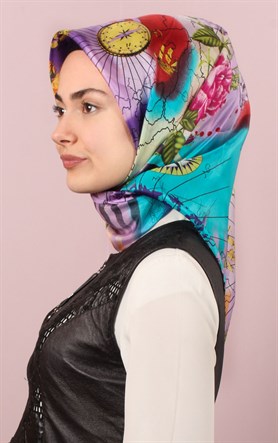 Ugoza Vual İpek Eşarp 5288-23