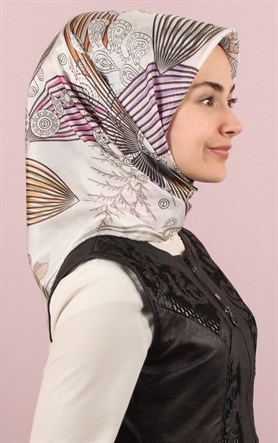 Ugoza Vual İpek Eşarp 5288-25