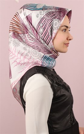 Ugoza Vual İpek Eşarp 5288-27