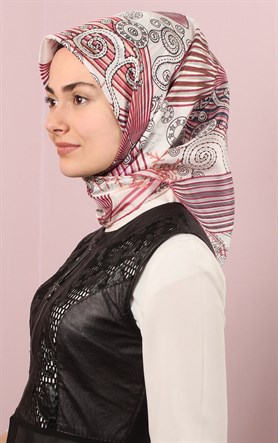 Ugoza Vual İpek Eşarp 5288-28