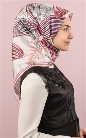 Ugoza Vual İpek Eşarp 5288-28