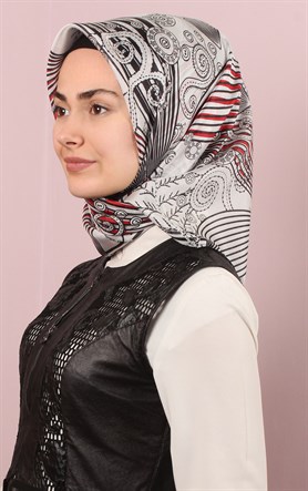 Ugoza Vual İpek Eşarp 5288-29