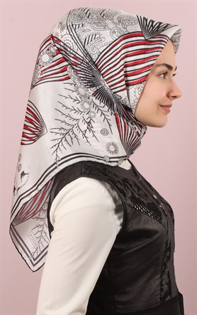 Ugoza Vual İpek Eşarp 5288-29