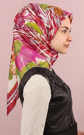 Ugoza Vual İpek Eşarp 5288-31