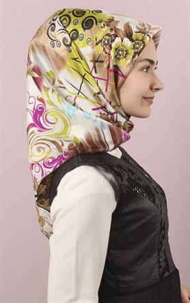 Ugoza Vual İpek Eşarp 5288-33