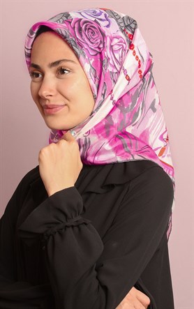 Ugoza Vual İpek Eşarp 5288-34