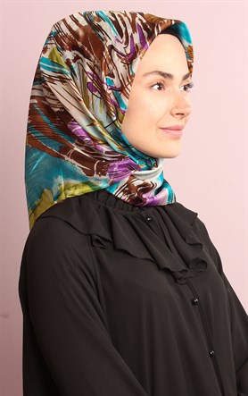 Ugoza Vual İpek Eşarp 5288-36