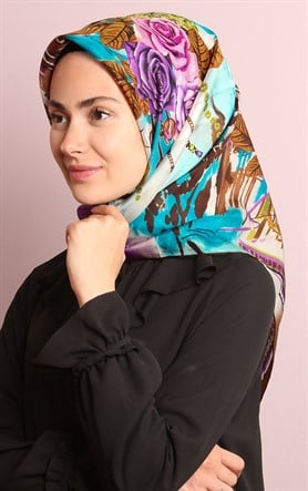 Ugoza Vual İpek Eşarp 5288-36