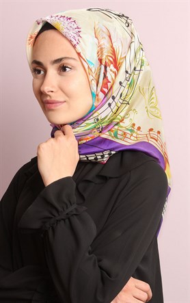 Ugoza Vual İpek Eşarp 5288-37