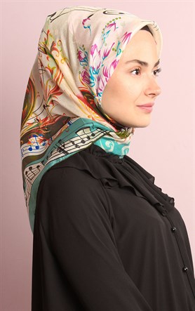 Ugoza Vual İpek Eşarp 5288-38