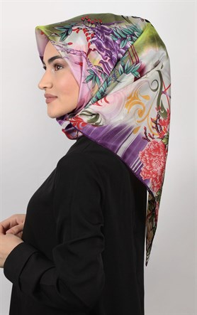 Ugoza Vual İpek Eşarp 5288-40