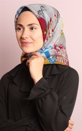 Ugoza Vual İpek Eşarp 5288-41