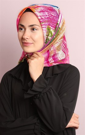 Ugoza Vual İpek Eşarp 5288-44