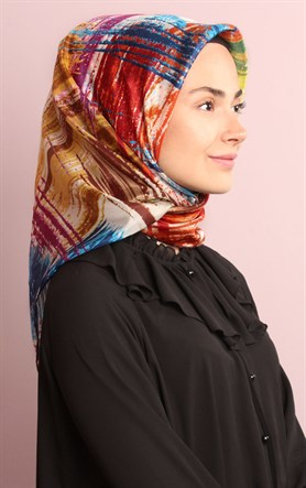 Ugoza Vual İpek Eşarp 5288-45