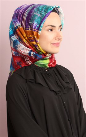 Ugoza Vual İpek Eşarp 5288-46