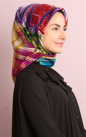 Ugoza Vual İpek Eşarp 5288-47