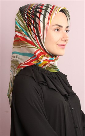 Ugoza Vual İpek Eşarp 5288-51