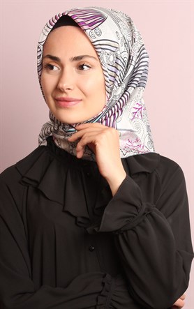 Ugoza Vual İpek Eşarp 5288-52