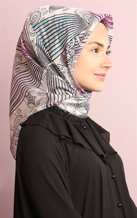 Ugoza Vual İpek Eşarp 5288-52