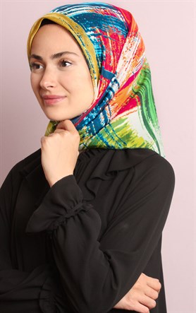 Ugoza Vual İpek Eşarp 5288-56