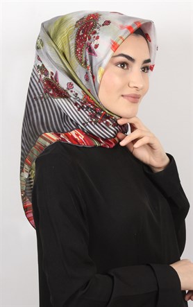 Ugoza Vual İpek Eşarp 5288-8