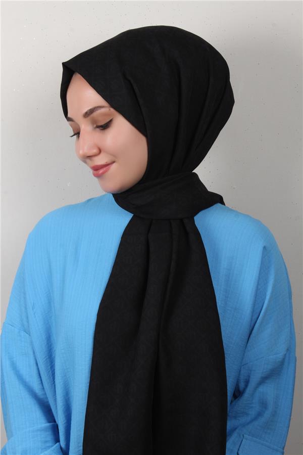 Ultralight Şal 2768-18 Siyah
