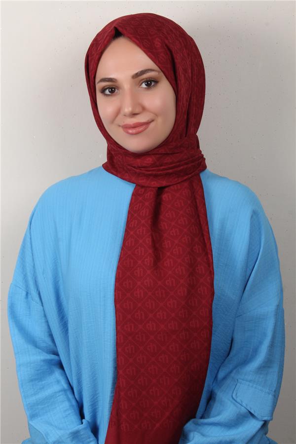 Ultralight Şal 2768-2 Bordo