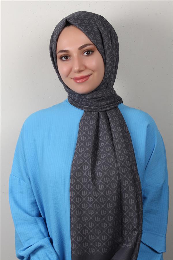 Ultralight Şal 2768-21 Füme