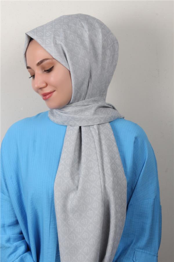 Ultralight Şal 2768-23 Gümüş