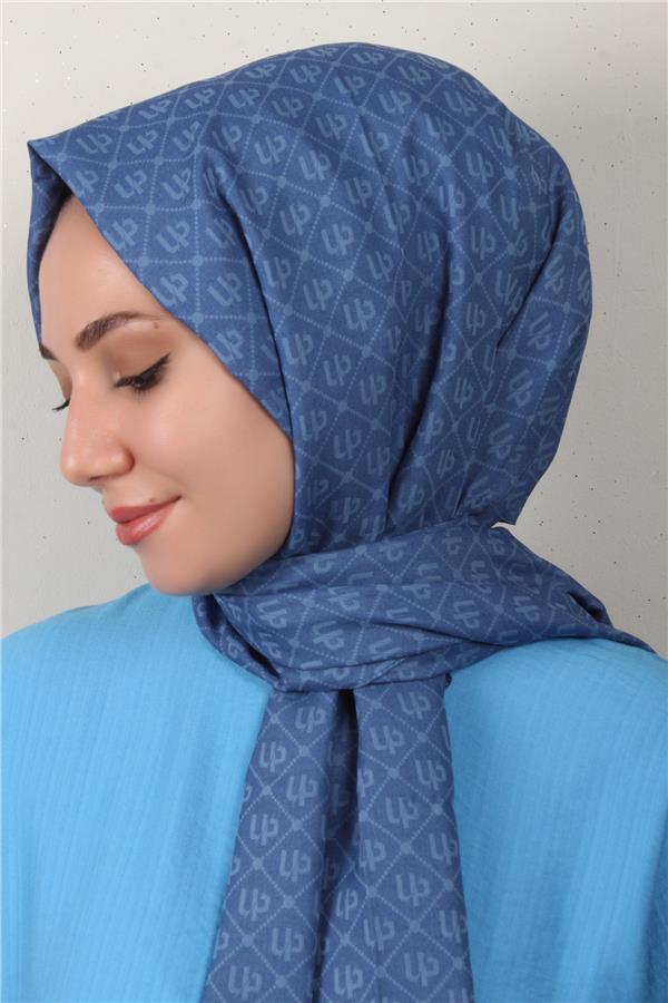 Ultralight Şal 2768-3 İndigo