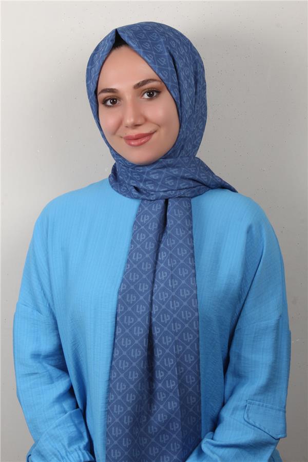 Ultralight Şal 2768-3 İndigo