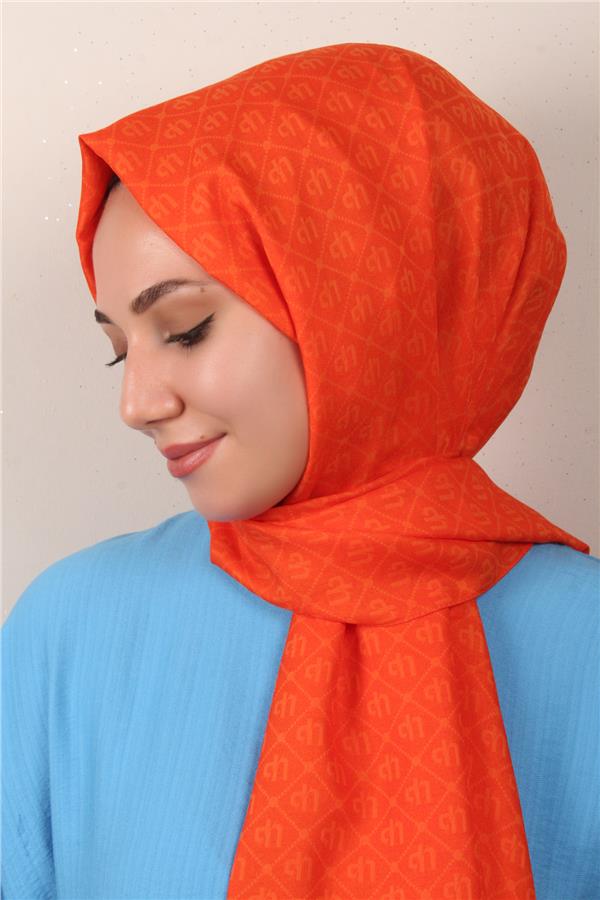 Ultralight Şal 2768-5 Turuncu