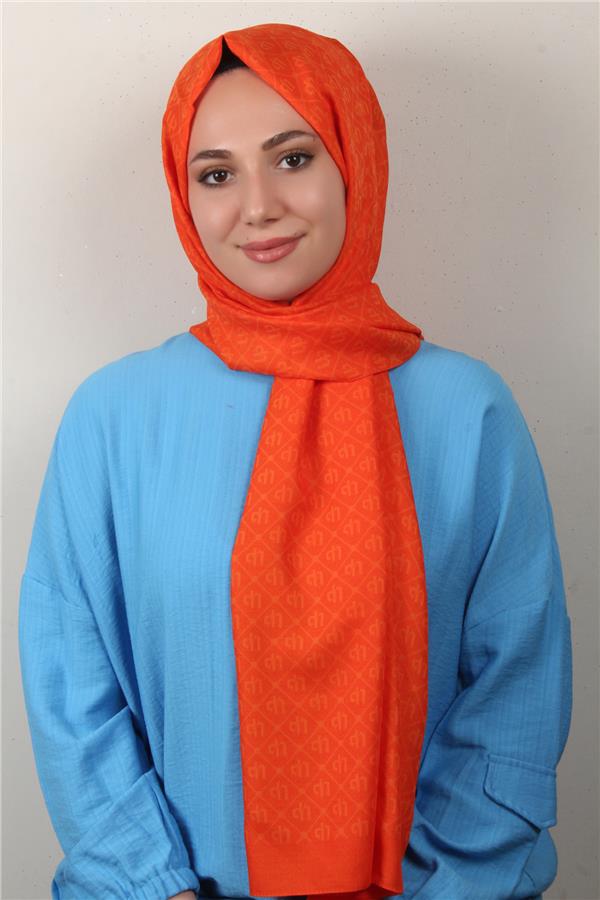 Ultralight Şal 2768-5 Turuncu