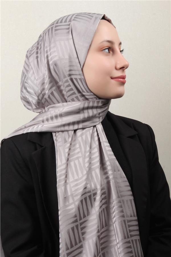 Ultralux Jakar Şal 4111-15 Gri