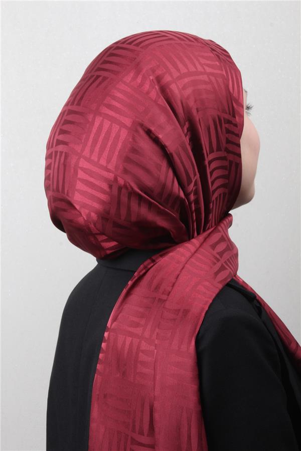 Ultralux Jakar Şal 4111-2 Bordo