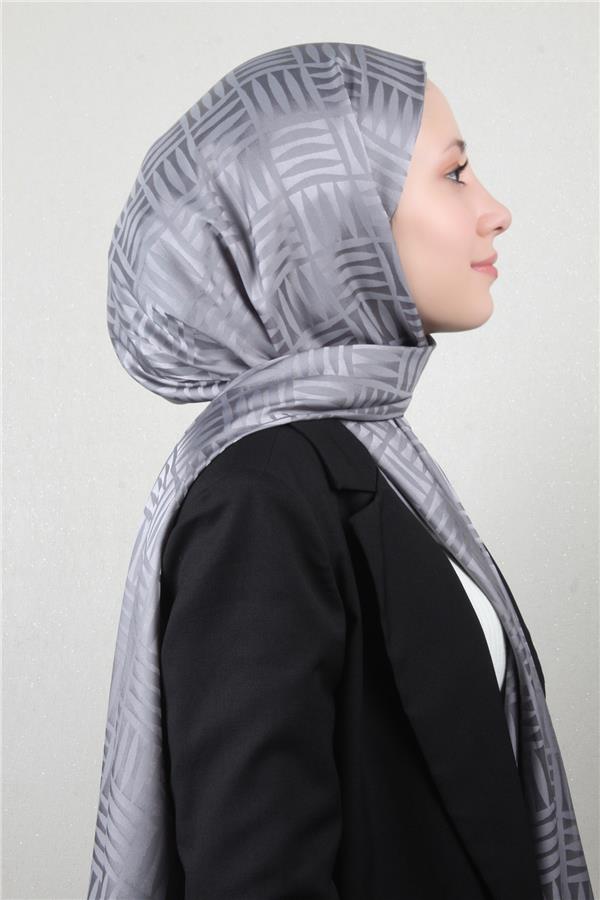 Ultralux Jakar Şal 4111-22 Koyu Gri